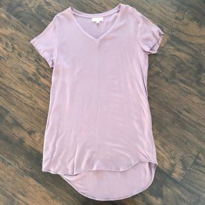 CLOTH & STONE | Women's V-Neck Dress | Small Mauve